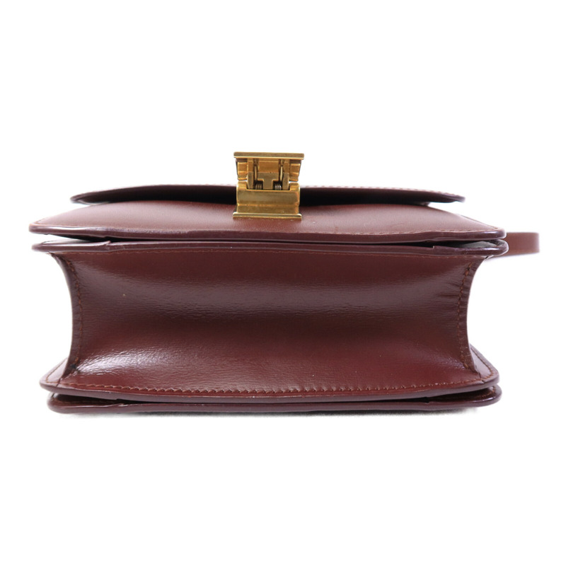 CELINE 牛皮皮革Mini Classic Box肩背袋-3