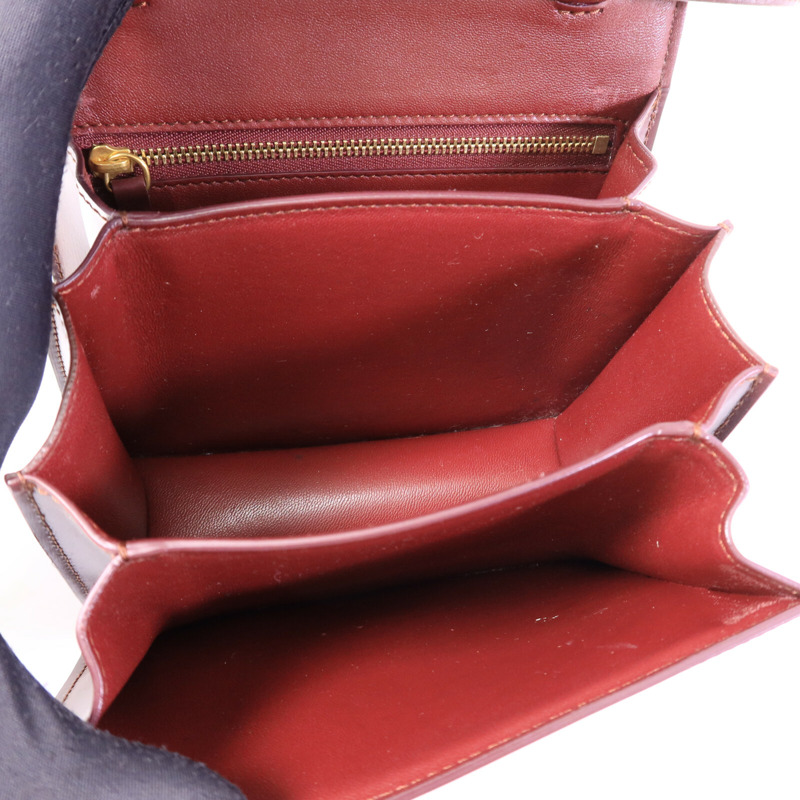 CELINE 牛皮皮革Mini Classic Box肩背袋-4