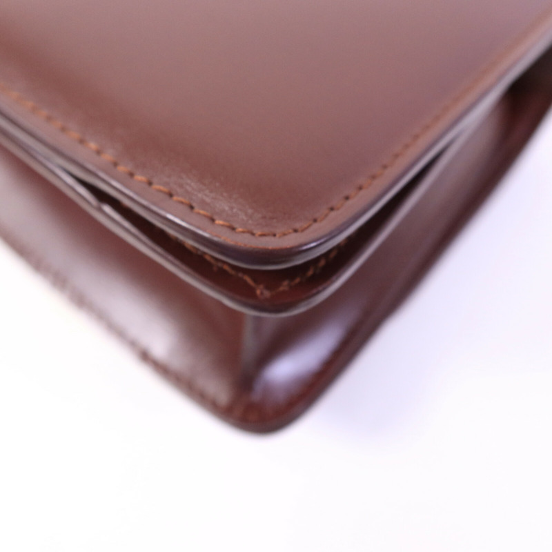 CELINE 牛皮皮革Mini Classic Box肩背袋-12