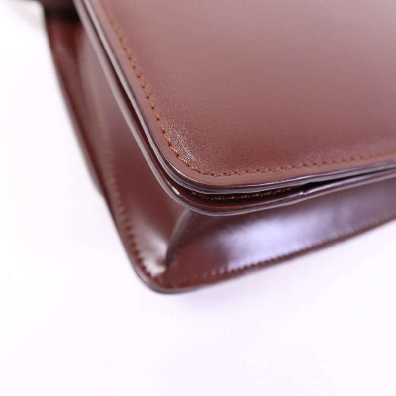 CELINE 牛皮皮革Mini Classic Box肩背袋-13