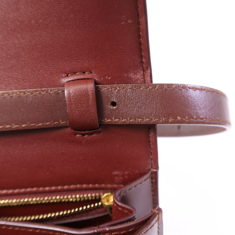 CELINE 牛皮皮革Mini Classic Box肩背袋-17