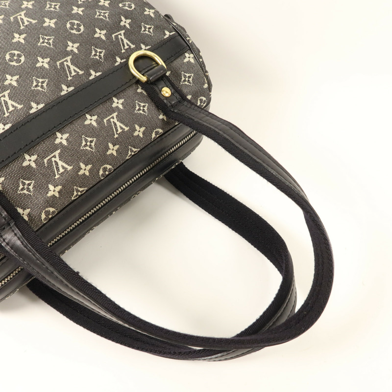 LOUIS VUITTON Monogram Mini Lin Josephine PM手挽袋-7
