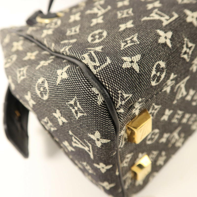 LOUIS VUITTON Monogram Mini Lin Josephine PM手挽袋-14