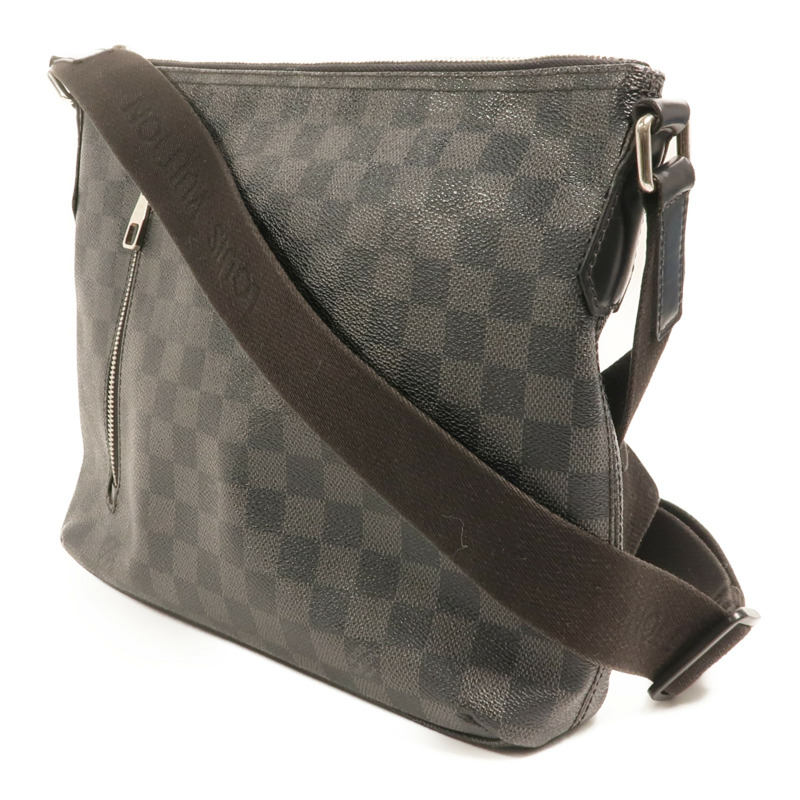 LOUIS VUITTON Damier Graphite Mick PM肩背袋-2