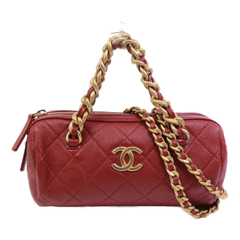 CHANEL 牛皮皮革2 Way Chain Shoulder Bag肩背袋