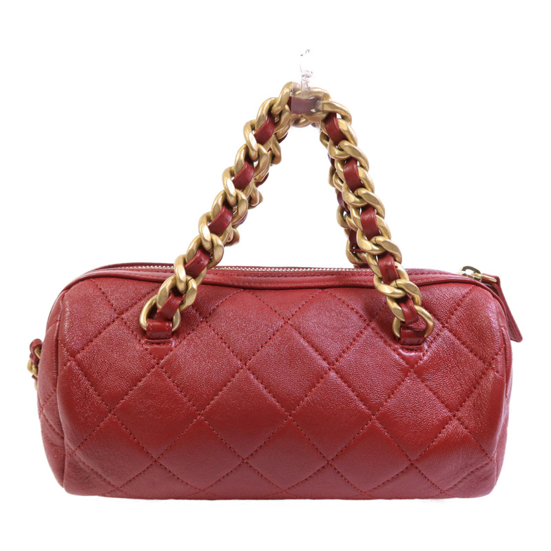 CHANEL 牛皮皮革2 Way Chain Shoulder Bag肩背袋-1