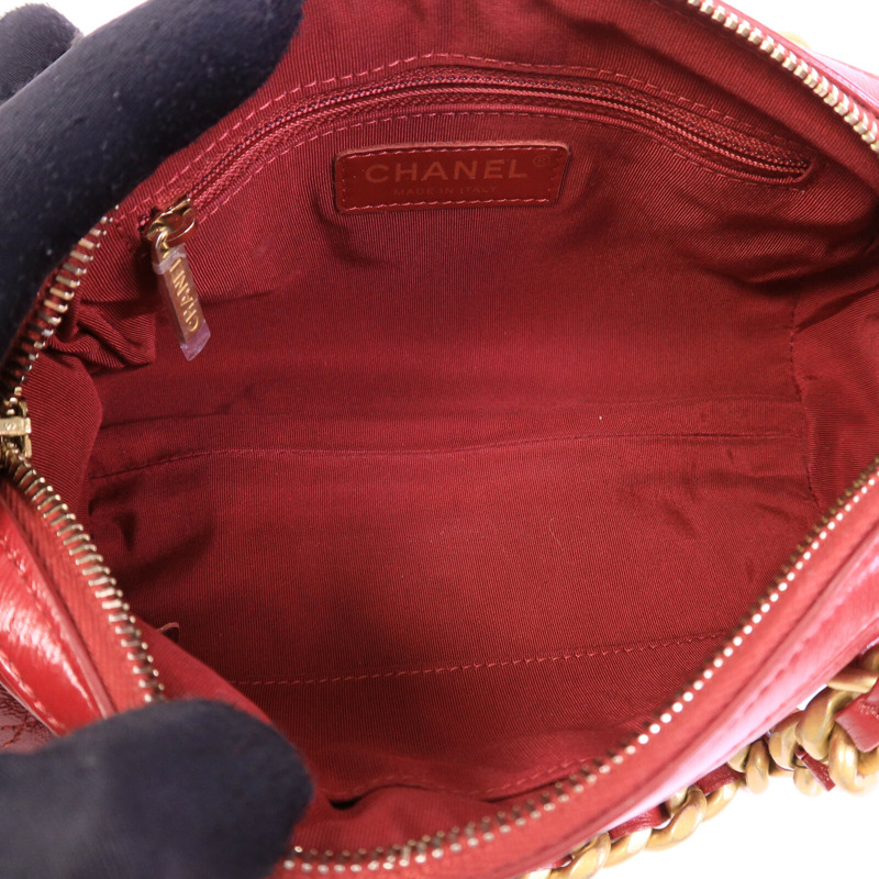 CHANEL 牛皮皮革2 Way Chain Shoulder Bag肩背袋-4