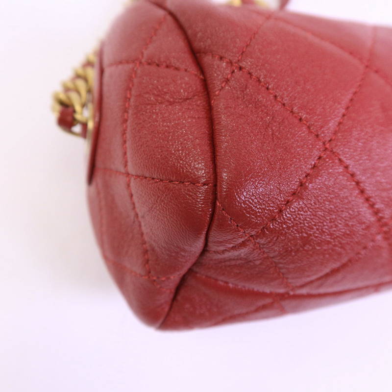 CHANEL 牛皮皮革2 Way Chain Shoulder Bag肩背袋-13