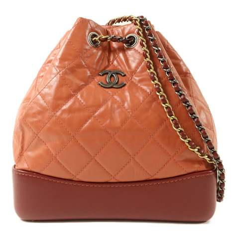 CHANEL 牛皮皮革Gabrielle Backpack背包