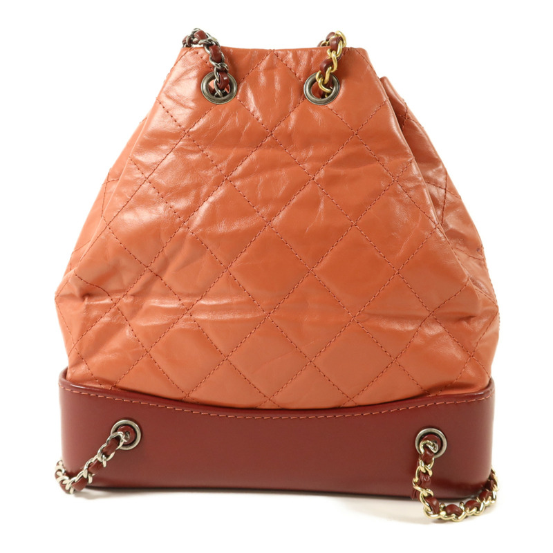 CHANEL 牛皮皮革Gabrielle Backpack背包-1
