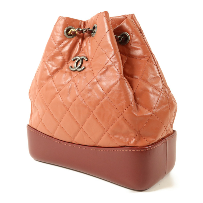 CHANEL 牛皮皮革Gabrielle Backpack背包-2