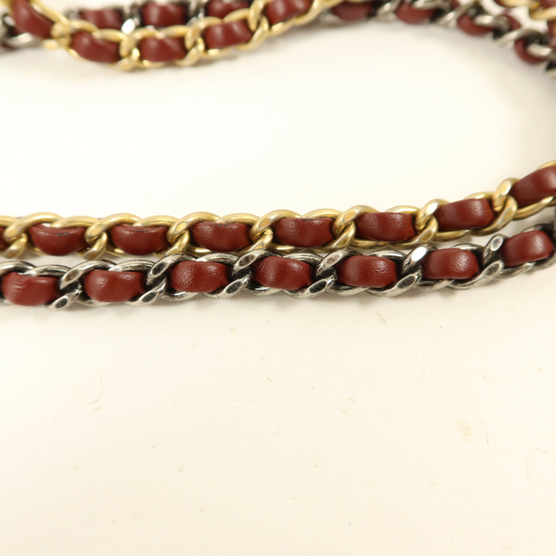 CHANEL 牛皮皮革Gabrielle Backpack背包-11