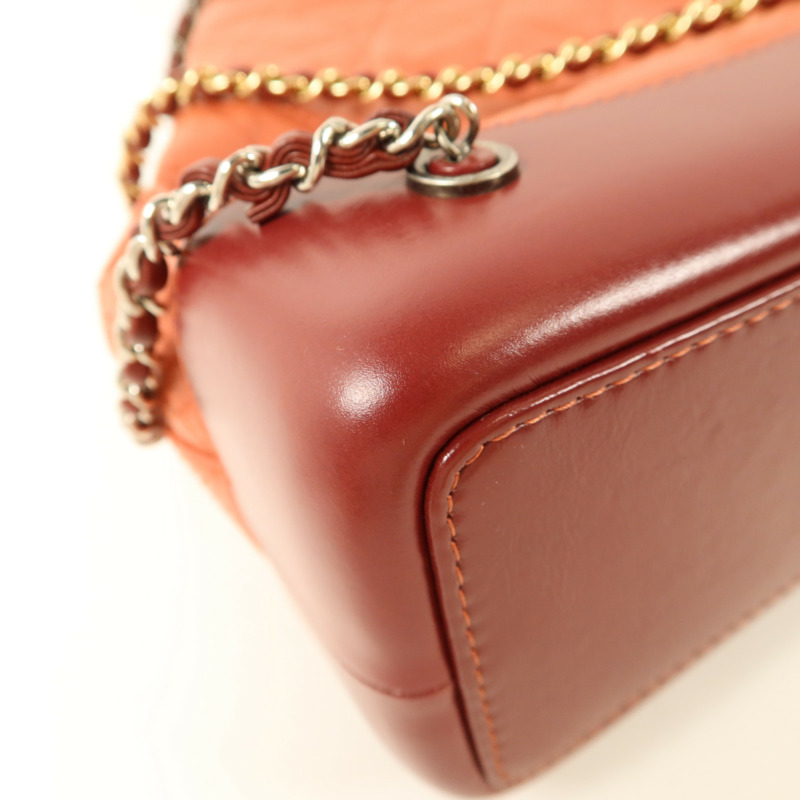 CHANEL 牛皮皮革Gabrielle Backpack背包-15