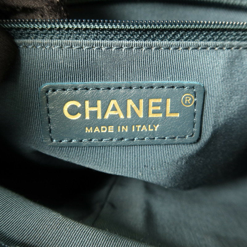 CHANEL 牛皮皮革Hobo Bag手挽肩背兩用袋-5