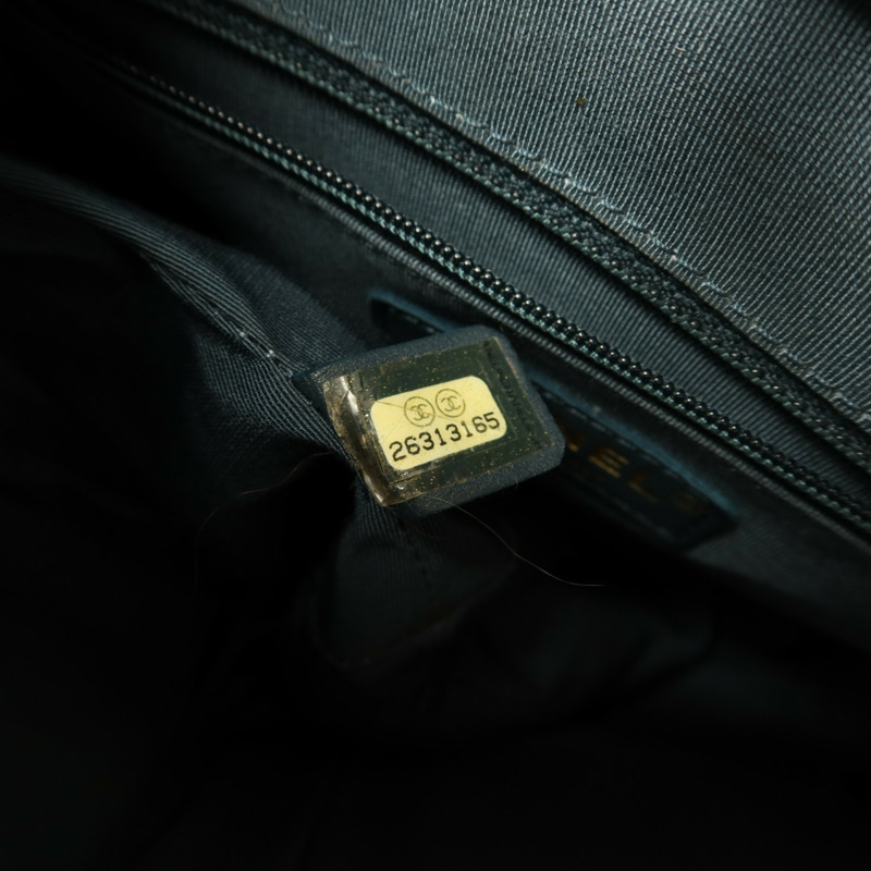 CHANEL 牛皮皮革Hobo Bag手挽肩背兩用袋-6