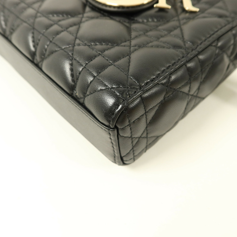 Dior 羊皮皮革Lady D-Joy Medium手挽肩背兩用袋-14