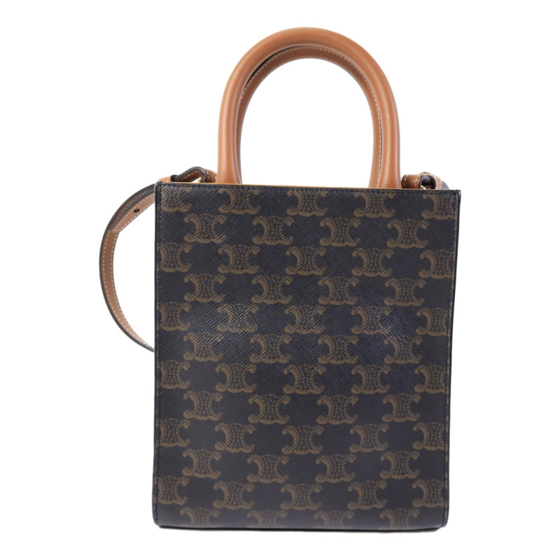 CELINE 塗層帆布Mini Cabas Vertical手挽肩背兩用袋-1