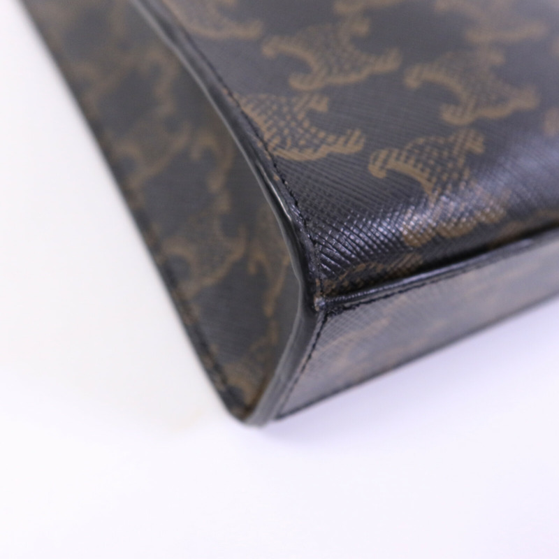 CELINE 塗層帆布Mini Cabas Vertical手挽肩背兩用袋-10