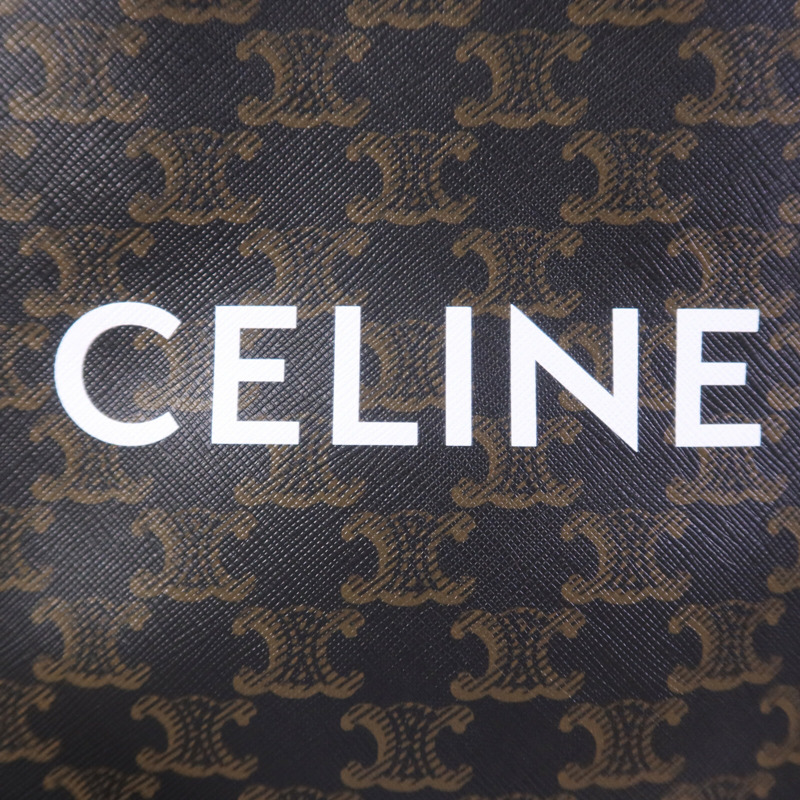 CELINE 塗層帆布Mini Cabas Vertical手挽肩背兩用袋-12