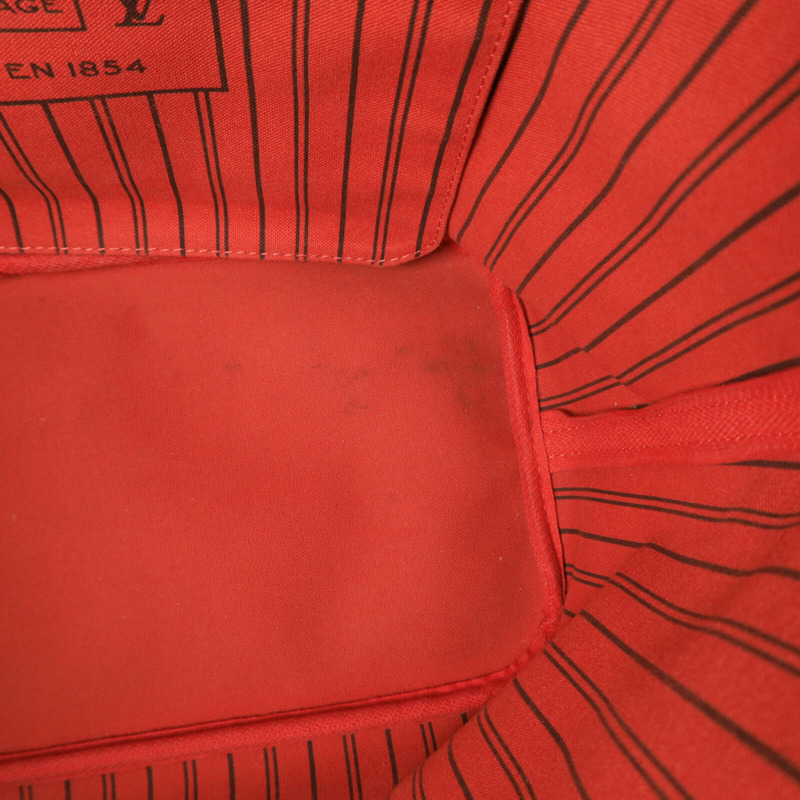 LOUIS VUITTON Monogram Neverfull MM金扣手挽袋-13