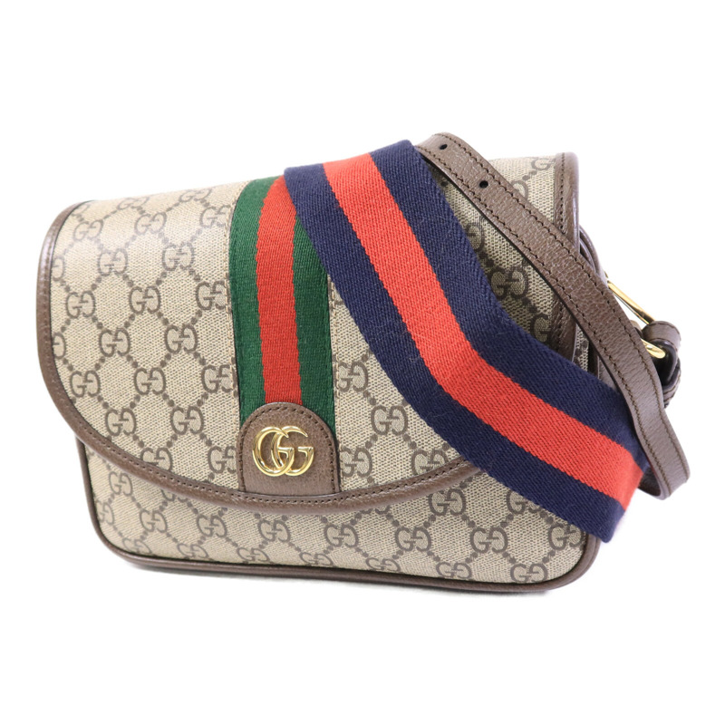 GUCCI 塗層帆布Ophidia GG肩背袋-2