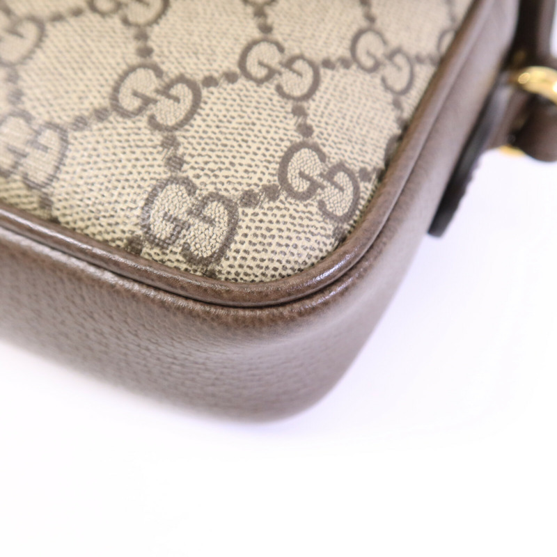 GUCCI 塗層帆布Ophidia GG肩背袋-10