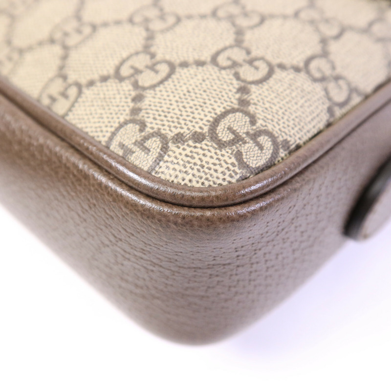 GUCCI 塗層帆布Ophidia GG肩背袋-12