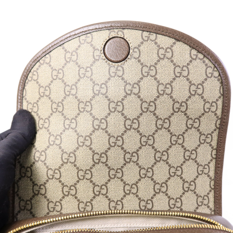 GUCCI 塗層帆布Ophidia GG肩背袋-14