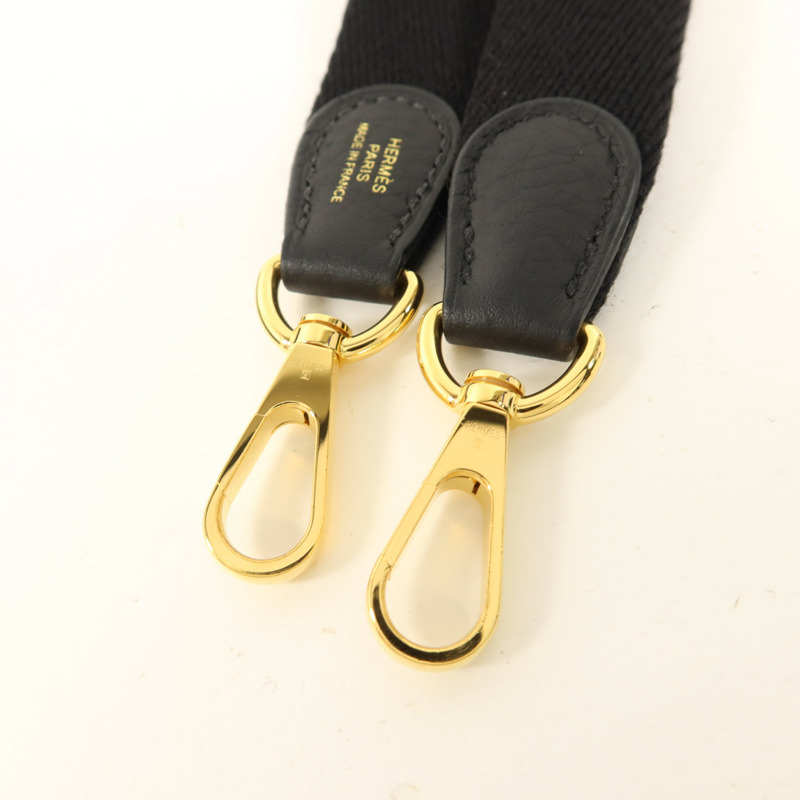 HERMES Clemence皮革Evelyne TPM肩背袋Noir-10