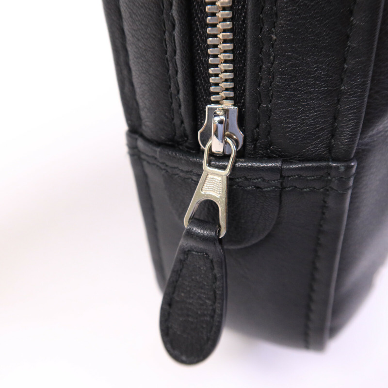 BALENCIAGA 牛皮皮革Triangle Clutch手拿包-5