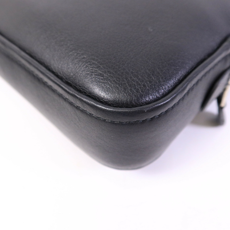 BALENCIAGA 牛皮皮革Triangle Clutch手拿包-9