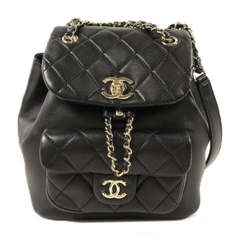 CHANEL 羊皮皮革Duma Backpack Small背包