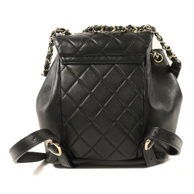 CHANEL 羊皮皮革Duma Backpack Small背包-1