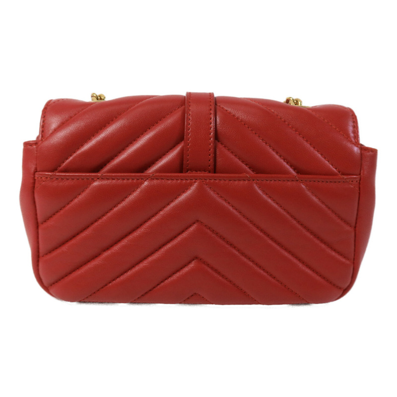 SAINT LAURENT 牛皮皮革Classic Baby鏈帶肩背袋-1