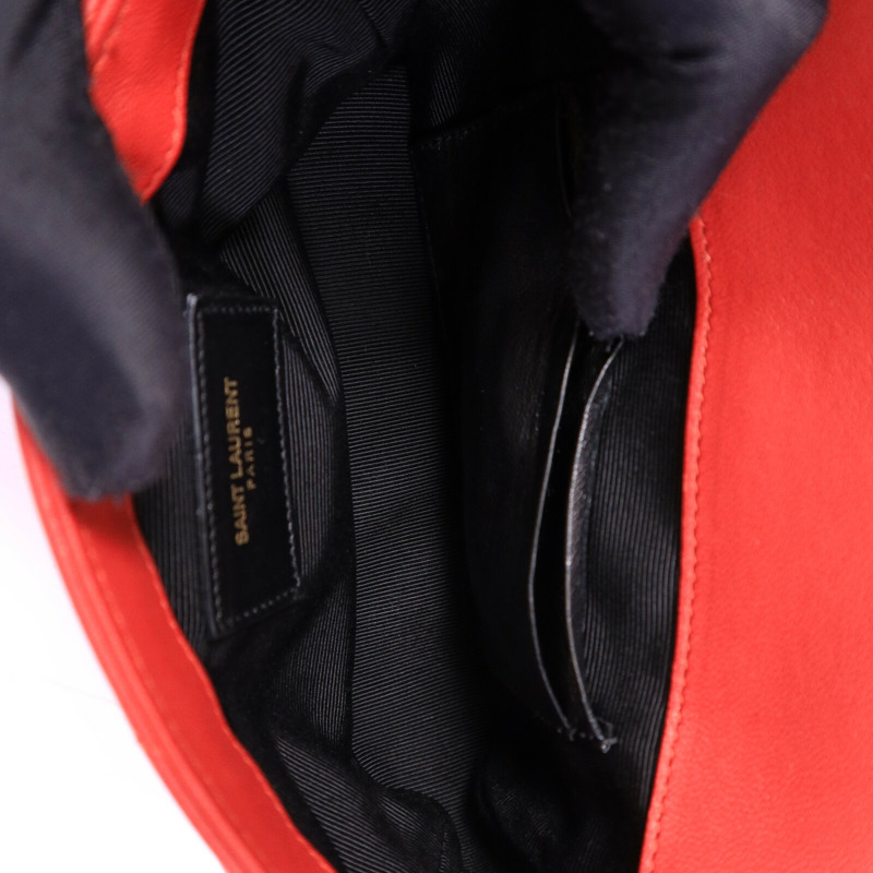 SAINT LAURENT 牛皮皮革Classic Baby鏈帶肩背袋-4