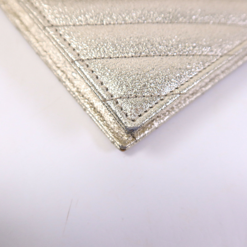 SAINT LAURENT 牛皮皮革Cassandra Envelopw Wallet On Chain肩背袋-11