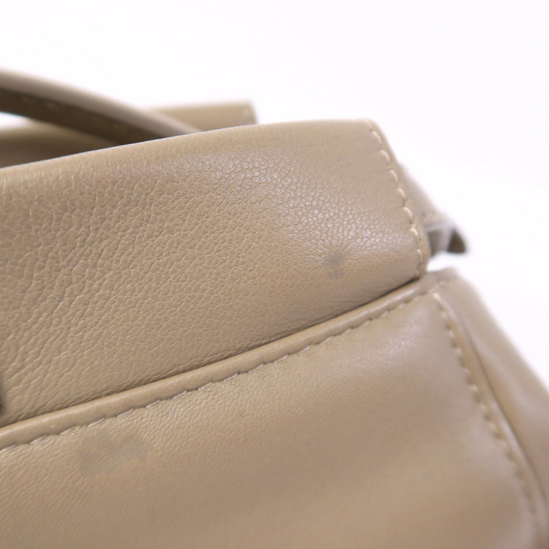 FENDI 牛皮皮革Peekaboo Mini手挽肩背兩用袋-16