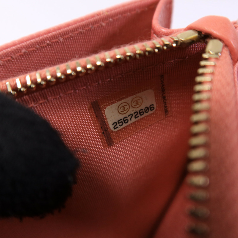 CHANEL 牛皮皮革Wallet On Chain鏈帶肩背袋-7