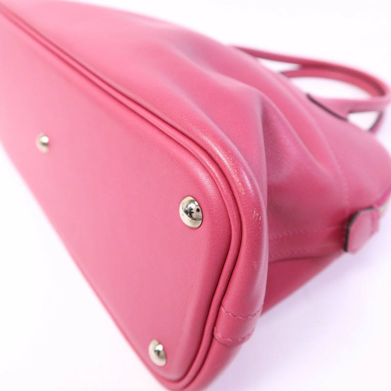 HERMES Swift皮革Bolide 27手挽袋Rose Pourpre-9
