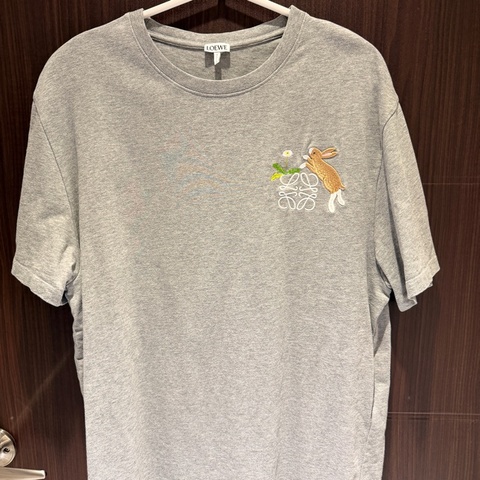 二手 Loewe x Suna Fujita 聯名兔兔 短袖 L號