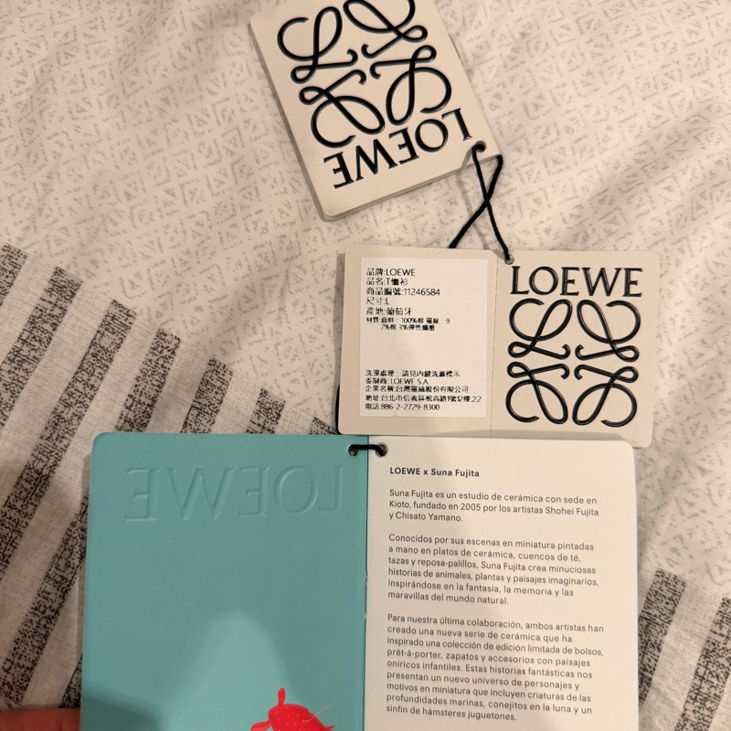 二手 Loewe x Suna Fujita 聯名兔兔 短袖 L號-4