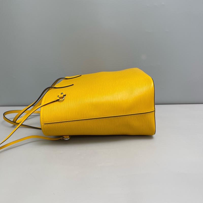 LV路易威登 黃色水波紋 nf中號購物袋, 尺寸32×28。🈚附件-3