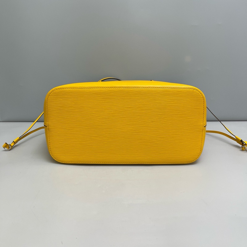 LV路易威登 黃色水波紋 nf中號購物袋, 尺寸32×28。🈚附件-4