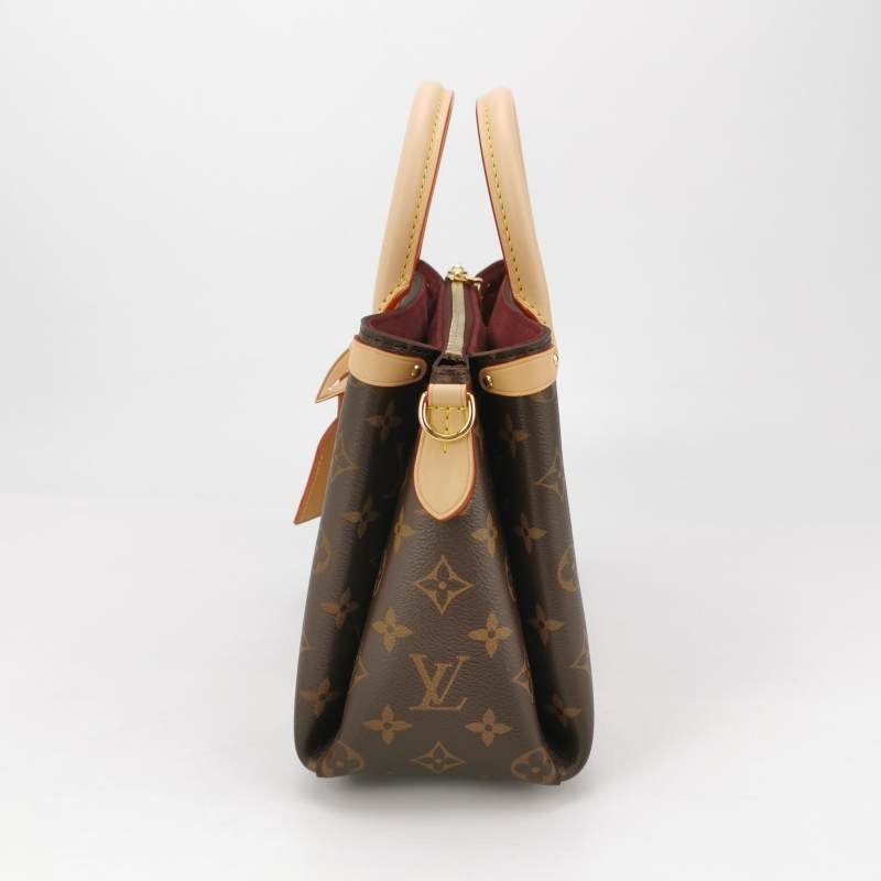 Louis Vuitton (LV) SoufflotBB植鞣革Monogram印花托特包肩肩包晶片款-2