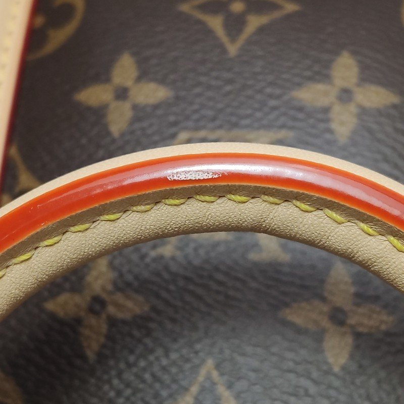 Louis Vuitton (LV) SoufflotBB植鞣革Monogram印花托特包肩肩包晶片款-13