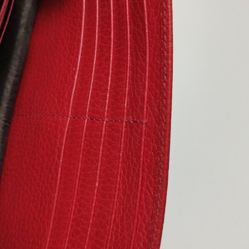 Gucci Interlocking G牛皮純色互扣式雙G斜背包單肩包-8