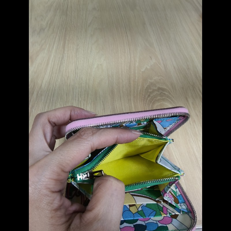 愛馬仕絲巾短夾-12