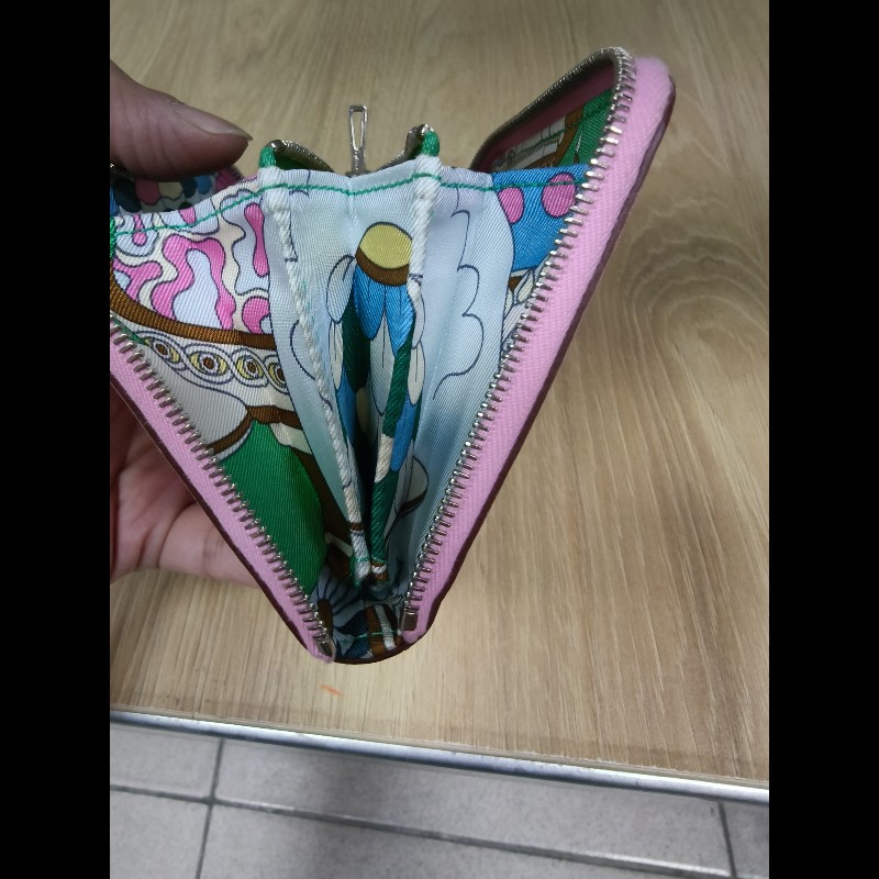 愛馬仕絲巾短夾-14