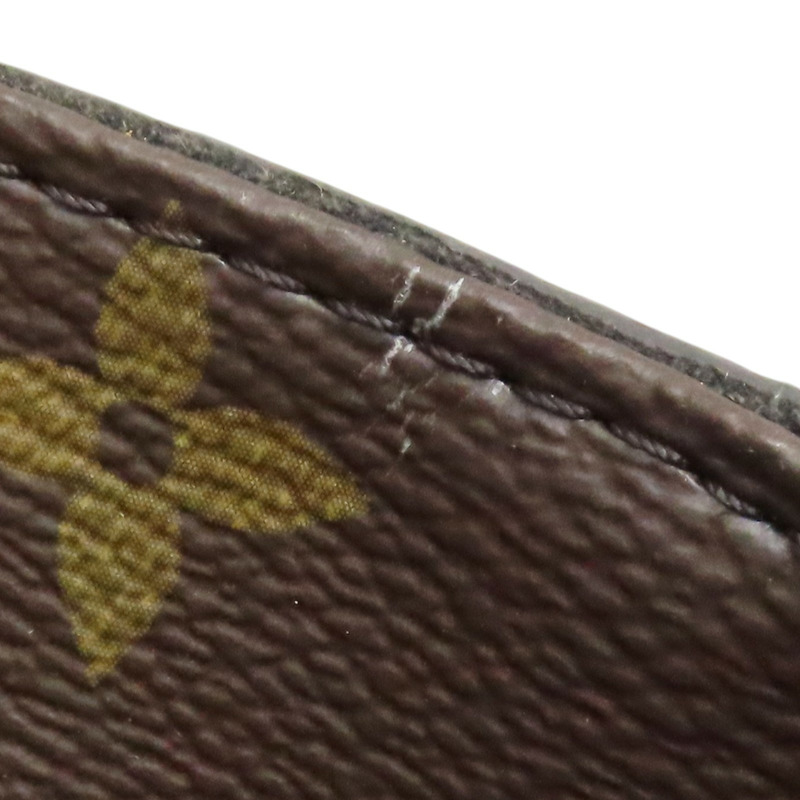 棕色 原花帆布 Montaigne MM 兩用包【LOUIS VUITTON LV 路易威登】 M41056-13