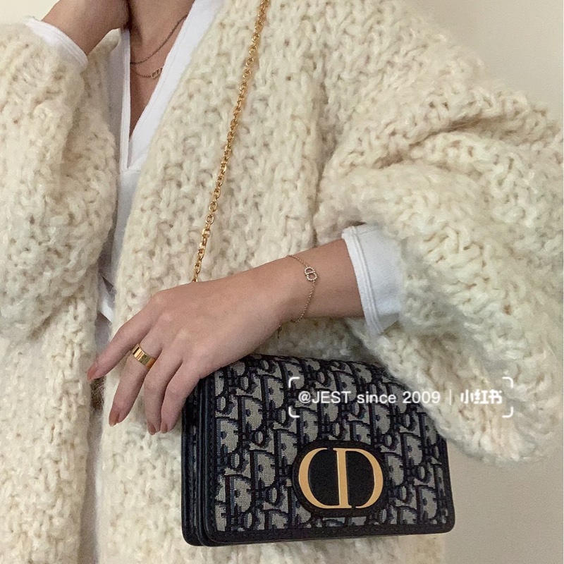 莉亞精品♡ Dior 蒙田30 二合一 二手美包-1